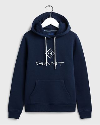 Gant tummansininen collegehuppari