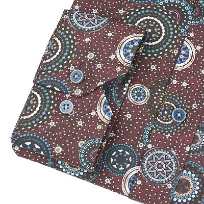 Petrifun kuviollinen pitkähihainen B-mitoituksen paita