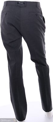 Turon harmaa klassinen suorahousu