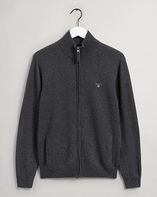 Gant tummanharmaa villaneuletakki