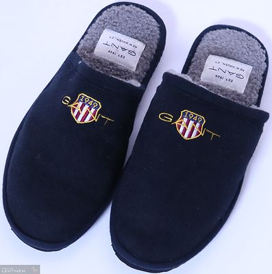 Gant tummansiniset villa flanelli aamutossut