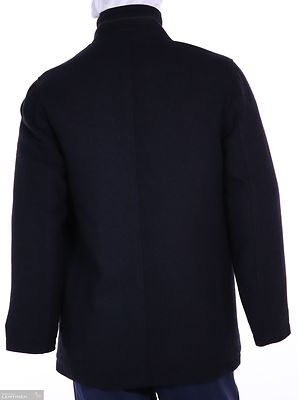 Bugatti tummanharmaa villakangastakki