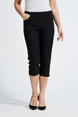 Laurien Regular mustat capri housut