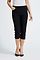 Laurien Regular mustat capri housut