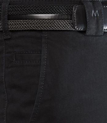 Meyer roma mustat puuvillahousut