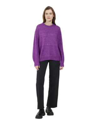 Signature violetti neulepusero mohairia