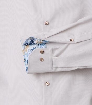 venti vaaleabeige modern fit kauluspaita