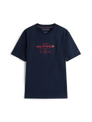 Tommy Hilfiger tummansininen regular fit t-paita