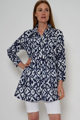 M.X.O sinivalkoinen tunika