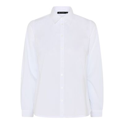 Micha klassinen valkoinen paitapusero