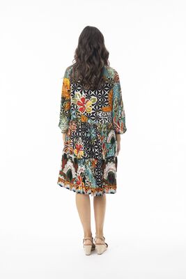 Orientique mausteisen värikäs kesämekko