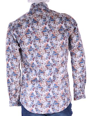 Guide London kuviollinen slim fit kauluspaita