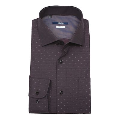 Petrifun viininpunainen kauluspaita normaali B-mitoitus