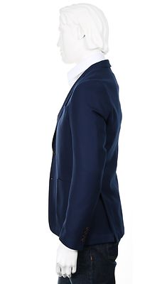 Turo sininen slim fit bleiseri