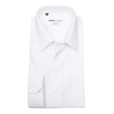 Petrifun valkoinen paita wash, hang & wear C-malli