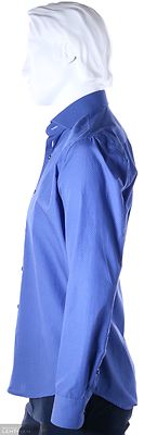 Culture sininen pilkullinen kauluspaita