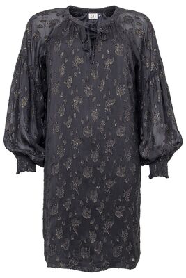 STI musta väljälinjainen juhlamekko