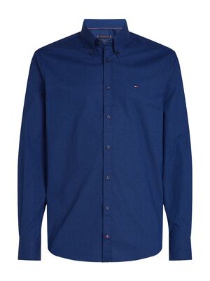 Tommy Hifiger sininen kuviollinen slim fit paita