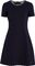 Tommy Hilfiger tummansininen lyhythihainen mekko