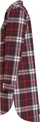 Tommy HIlfiger viinipunainen flanelli yöpaita