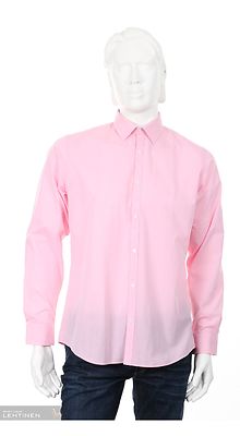 Petrifun vaaleanpunainen slim fit kauluspaita