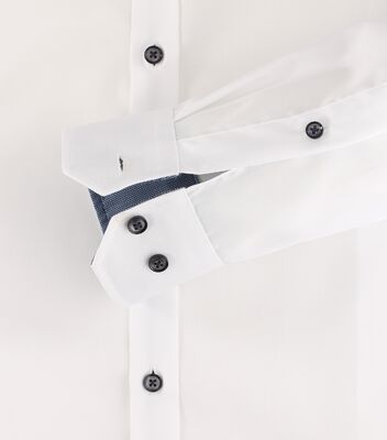 Venti body fit valkoinen kauluspaita