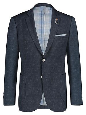 Tyylikäs yksirivinen joustava bleiseri