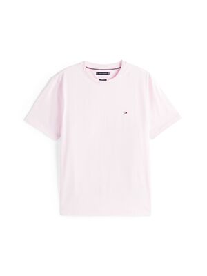 Tommy HIlfiger vaaleanpunainen regular fit t-paita