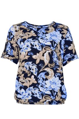 STI lyhythihainen sininen trikoopusero