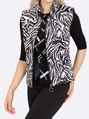 Hegler mustavalkoinen toppaliivi