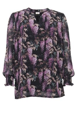 STI kukkakuosinen juhlava tunika