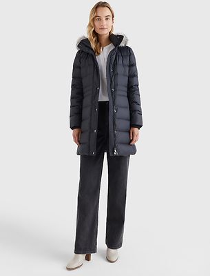 Tommy Hilfiger musta untuvatakki