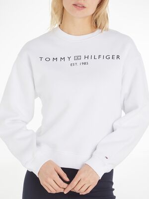 Tommy Hilfiger valkoinen college pusero