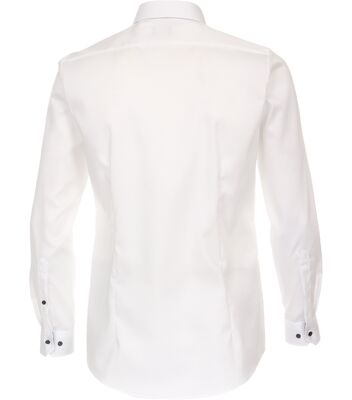 Venti body fit valkoinen kauluspaita