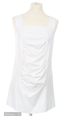 Amiksen luonnonvalkoinen pitkä toppi