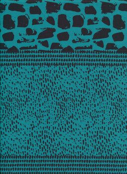 Aino turkoosi kuviollinen takki