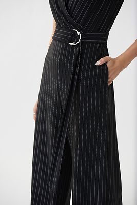 Joseph ribkoff musta raidallinen juhlahaalari