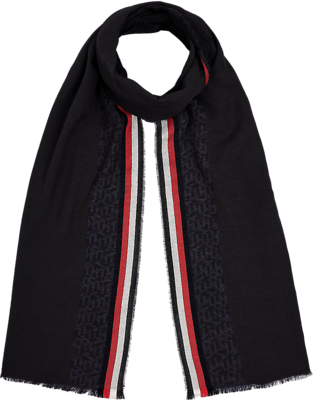 Tommy hilfiger musta kaulahuivi