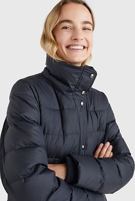 Tommy Hilfiger musta untuvatakki