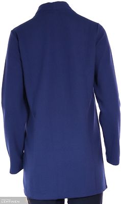 Sininen pitkähihainen college jakku