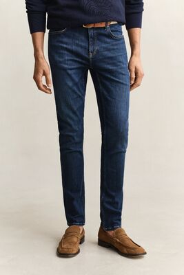 Gant slim fit tummansiniset miesten farkut