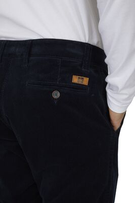 Club Comfort tummansininen vakosamettihousu