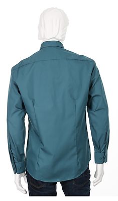 Casamoda merenvihreä modern fit kauluspaita