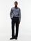 Tommy Hilfiger tumansininen pienikuvioinen regular fit kauluspaita