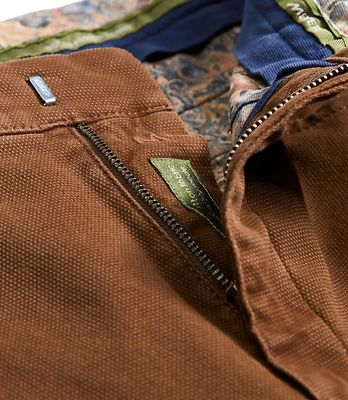 Meyer ruskeat puuvilla housut