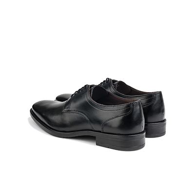 Playboy merkin mustat nauhalliset nahkakengät