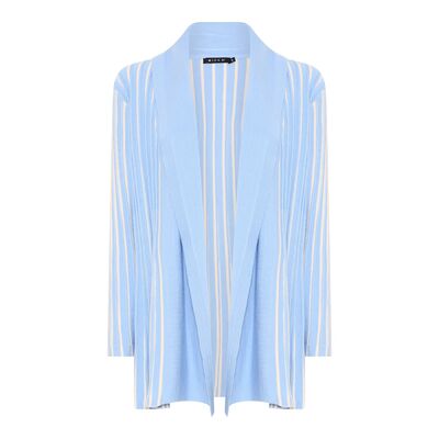 Micha vaaleansininen neuletakki