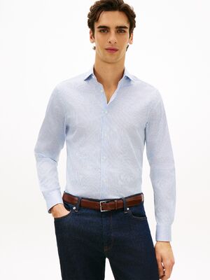 Tommy Hilfiger vaaleansininen slim fit paita