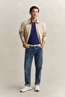 Gant sininen regular fit pikeepaita