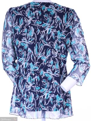 Shenina turkoosin sävyinen pusero